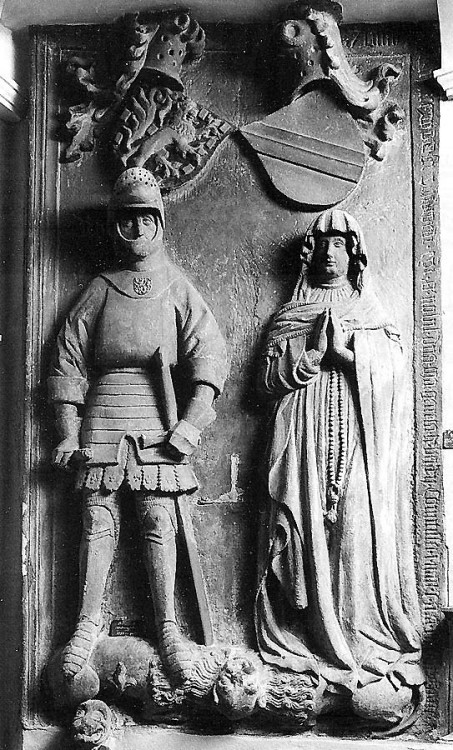 Graf Adolf II. von Nassau-Wiesbaden-Idstein (d. 1426) und seine Frau Margaretha von Baden (d. 1442),