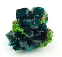 mineralists:  Dioptase and Bayldonite Tsumeb Mine, Namibia