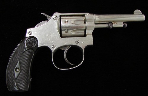 The Smith and Wesson Ladysmith, 1st model, Made in the early 20th century, the Ladysmith was a scale