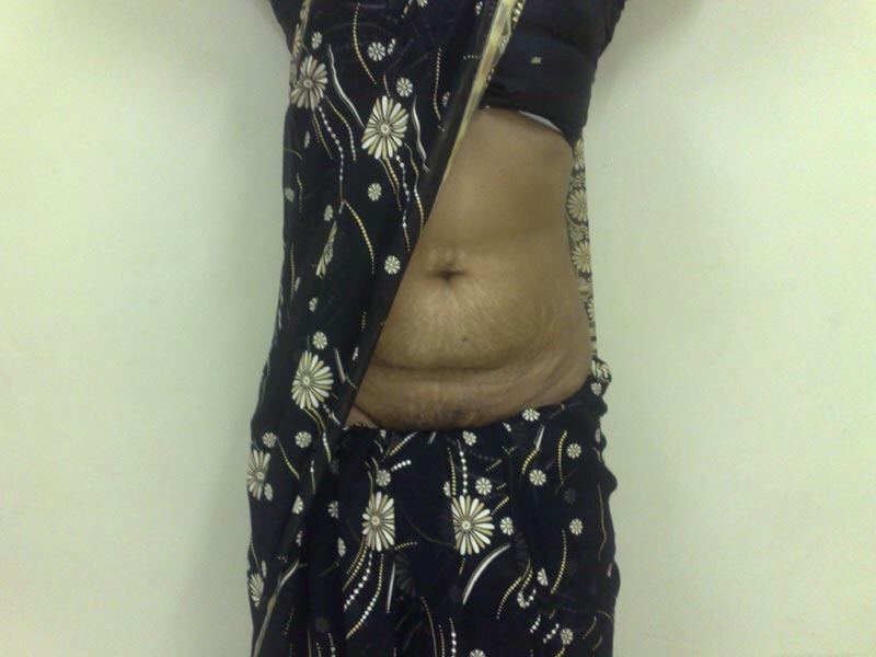 prythm:  Desi Aunty in Black Saree - Part 1/3 Follow http://prythm.tumblr.com/ for