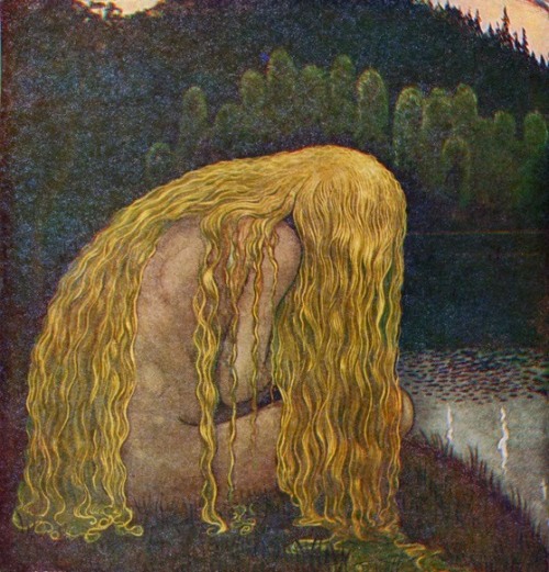 loumargi: john bauer swan princess svanhamnen