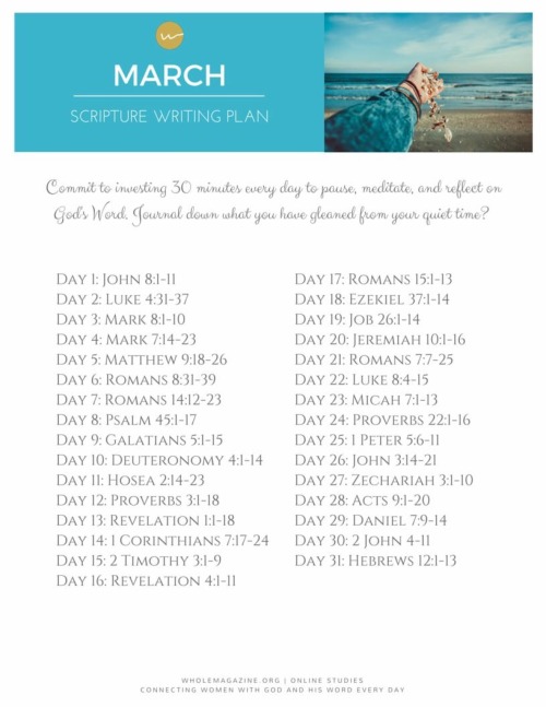 March Devotional is up! @wholemagazine