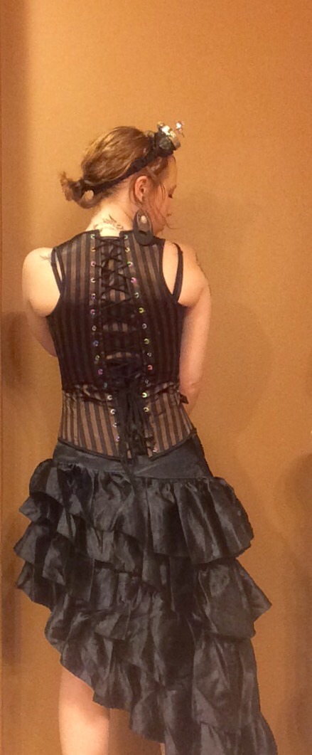 savingthrowvssexy:  holycherriesbatcave her Steampunk Corset.