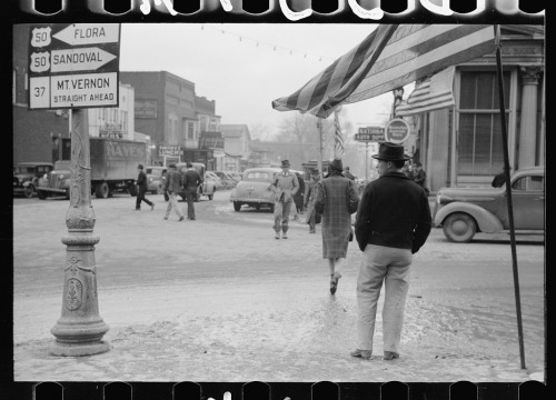 onceuponatown: Salem, Illinois. 1940.