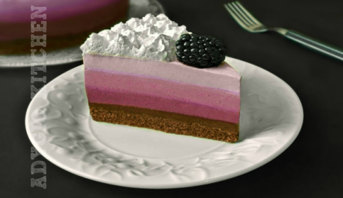 dovahkhitty: foodffs: No bake Ombre cake full recipe Follow for recipes Get your FoodFfs stuff here 