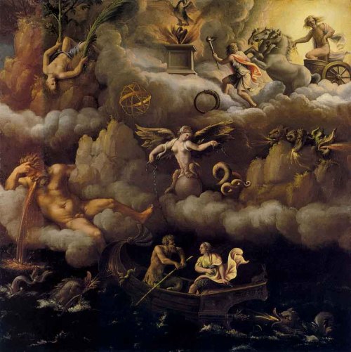sakrogoat: Giulio Romano - Allegory of Immortality