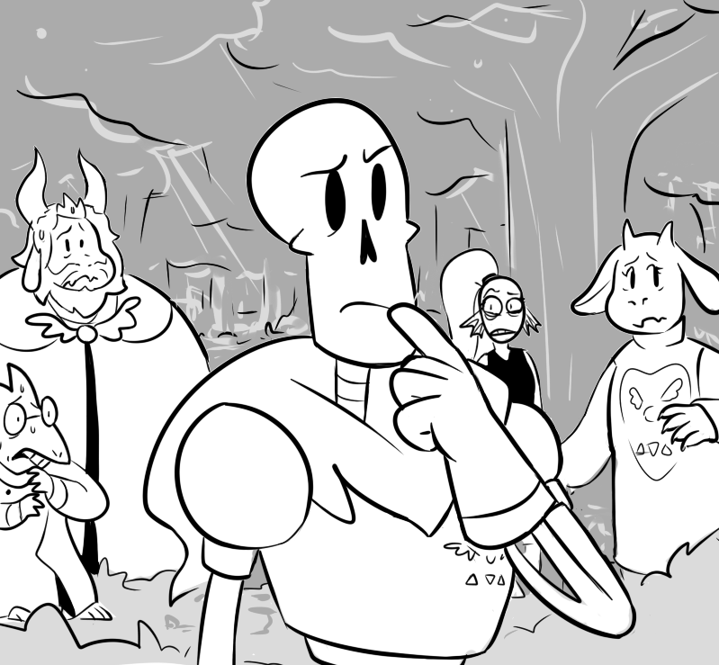 genalovestoons:  SEE? THEY BROUGHT MORE FRIENDS! I feel like the gang’s first interactions