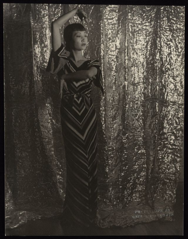 Anna May Wong photographed by Carl Van Vechten on September 22, 1935.