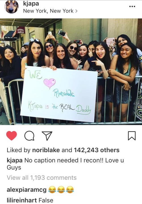 kj apa is daddy though | Tumblr