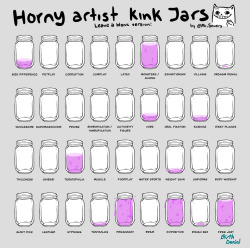 Horny Artist Kink Jars