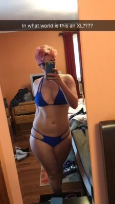 Ordered this suit from amazon and it said it was an XL, so like a size 10-14. I was expecting to have to tailor it to fit me, but it’s like&hellip; barely a size 6.   I’m a size 8 in swimsuits normally, but like. Holy shit, this is hilarious.   Sending