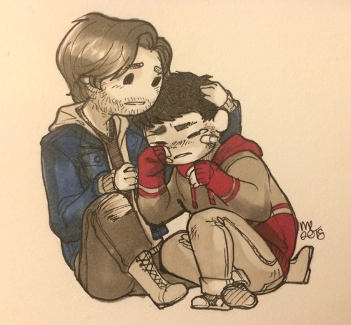 grumpycakes:I was feeling really tired and overwhelmed cause of how tired I was, so I did a little h