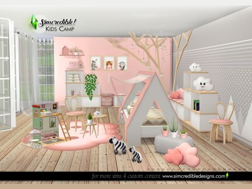 Kids Camping By SIMcredible!designs | Available at TSR.   ♦   Kids |   Toddlers |   Decor   ♦    