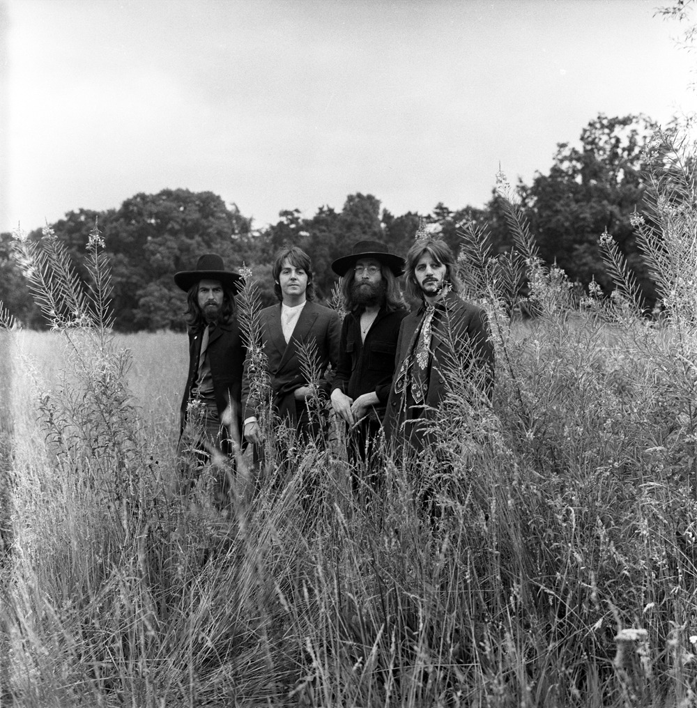 70rgasm:  The Beatles during their last photo session at Tittenhurst Park, 1969