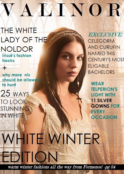 swagstagtastic: Valinor Magazine, basically an alternate version of the Arda Magazine for the Silm f