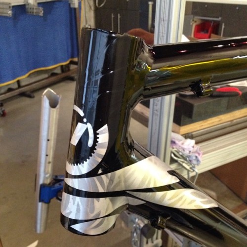 lowbicycles:The beast is molting! #nahbs2015