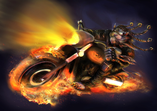 theriotleague:Tonight, we RIDE! by ~DragonicHeaven