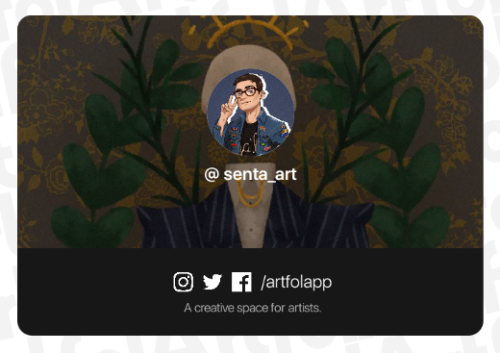 Come say hey to me on artfol :D