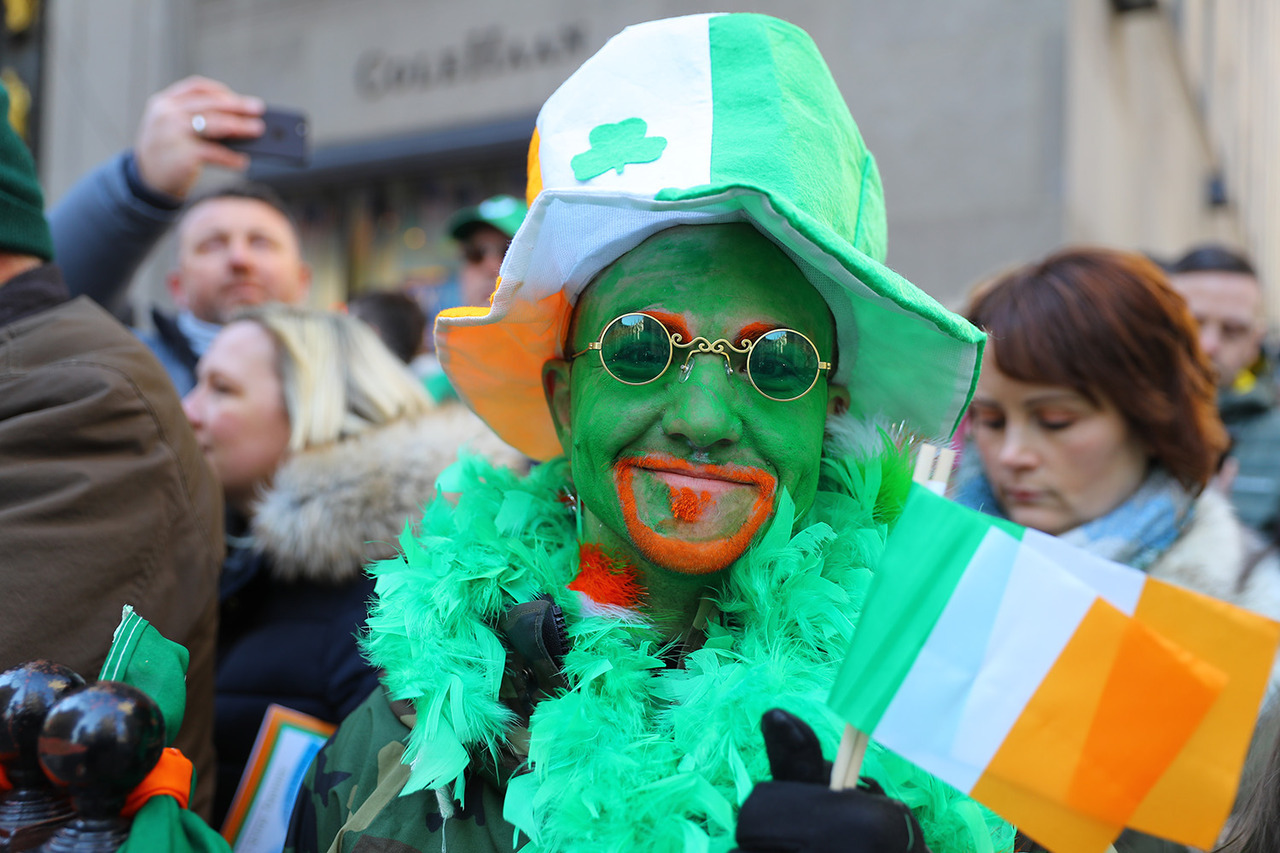 St. Patrick’s Day Parade in New York City New York... Yahoo News Photos