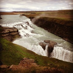 Gullfoss waterfall