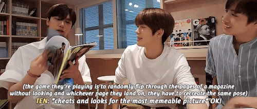 jaedowin: jaehyun gets extra points for being such a good sport and for being so cute despite ten&rs