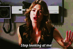  You think I want to look at you? That I wouldn’t rather be looking at my wife?