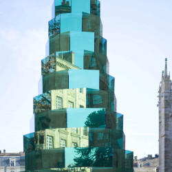 SAPIN VERRE-
2021
Permanent Art Installation
Recycled glass, steel from local architectural waste
Place Pey Berland, Bordeaux, France
-
dimensions :
11 meters x 5 meters in diameter
TRANSLATE AN ICON :
Production: Metallerie Bordelaise / Press...