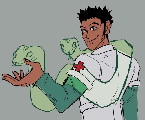 Leorio 2 Headed Nen Snake: