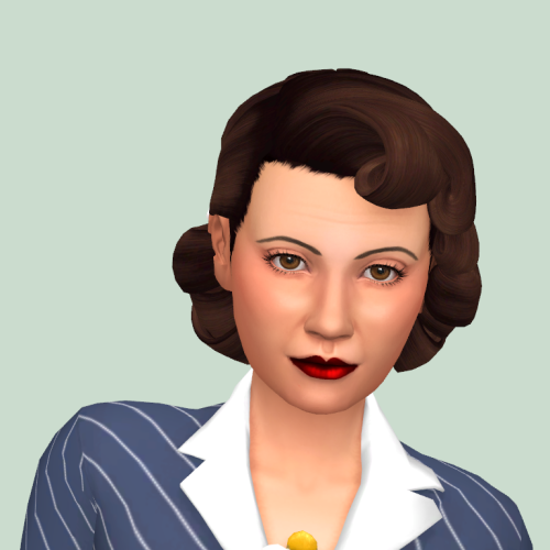 sarkana-sims:A request by @waxesnostalgic Meet Doris Alonso! Noone knows her real name, age and plac