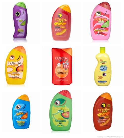 Loreal kids wash No d/dlg, c/gl, li/ttlesp/ace, caption deleter or supporter 