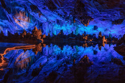 brutalgeneration:  Multicolored Cave (by ©Helminadia Ranford(Traveling)) 