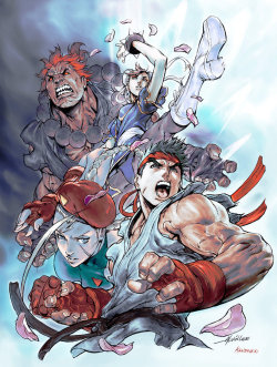 game-portal:  Imagine FX - Street Fighter Coverby ~Kandoken   