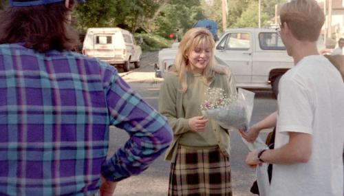 angelswouldnthelpyou:Sheryl Lee filming Twin Peaks Fire Walk With Me