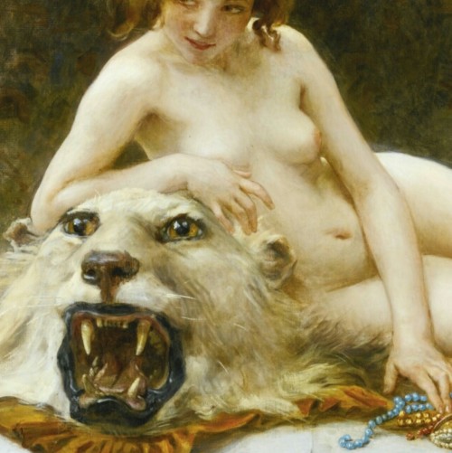 detailedart: ••• Detail of Le Coffret, by Guillaume Seignac (1870-1924).