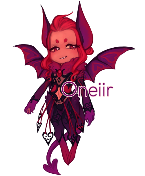 oneiir:Here’s one of my finished imp adopts from my earlier live stream! Stay tuned, they&rsqu