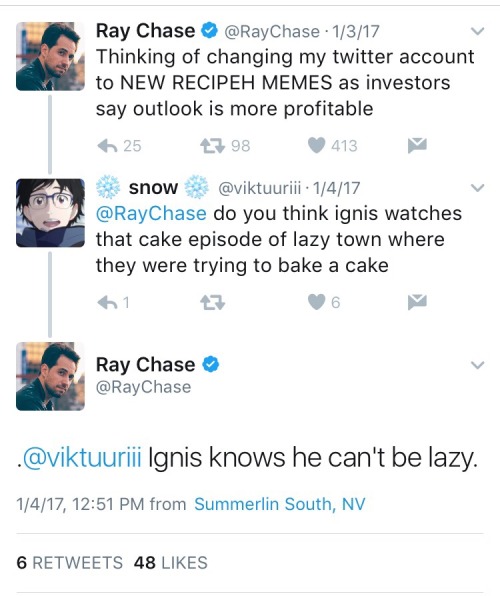 fabulanovas:  if you don’t follow Ray’s Twitter (Noct’s VA) then you’re missing out big time