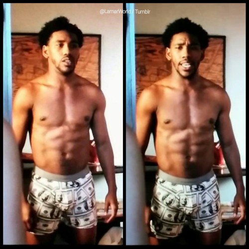 lamarworld:Brandon Mychal Smith bulge