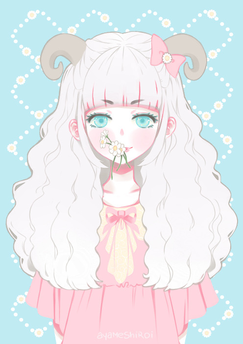 ayameshiroi:  Feeding on beauty. 