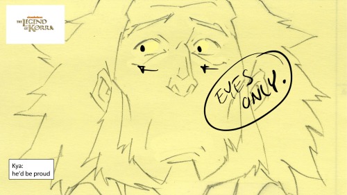 korranation:Check out a sneak peek storyboard from tonight’s new episode of LoK, where Bumi talks to