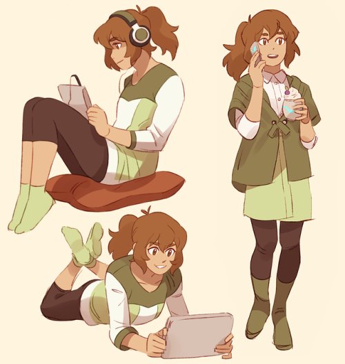 queen-romelle: some down time with pidge