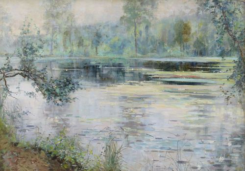 catonhottinroof:  Julia Beck  L’Etang (Brume)