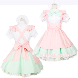 pastel-cutie:  Pastel Maid Dress // You can use the code “pastelcutie” at checkout for 10% off your order~! ♥ 