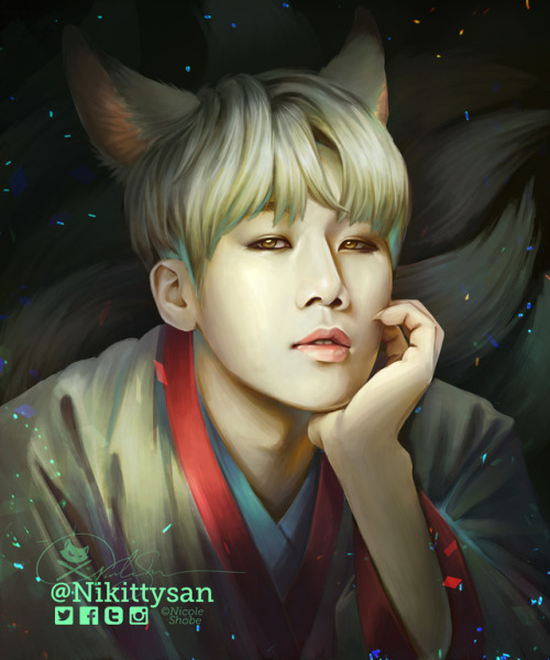 The #Gyumiho lures it’s prey in with his gaze, then eats their hearts and livers ∞ #sunggyu #infini