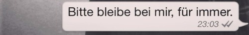 dreamed-all-the-time:  du hast es versprochen.. 