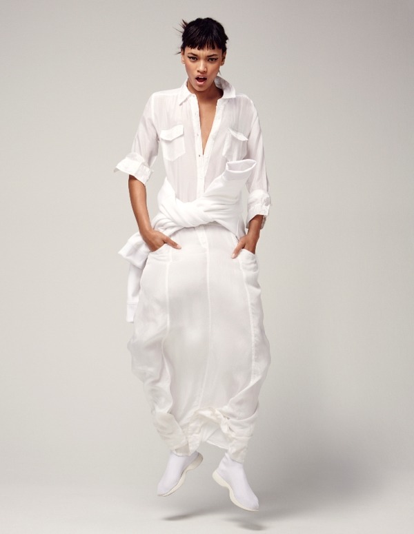 myofuka:  nicholealabi:  Lameka Fox by Johnny Kangasniemi for ELLE Sweden February