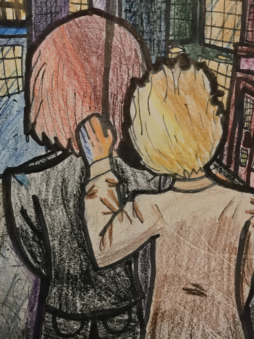 GOOD OMENS SEASON TWO IS COMFIRMED LETS GO!! In Celebration, I Tried To Redraw The Promotional Poster.