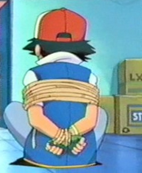 thedivascartoonist:  anon853:  gayoak:   psa gary with his hands tied behind his back #bye    PSA: Ash with his hands tied behind his back    Bonus points if you include the part where gary opens the safe and ash’s all tied up still.       