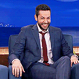 aarongoldfarb:@tvcarpio​: ok gif request: Zach Levi being unreasonably hot while doing normal/dumb t