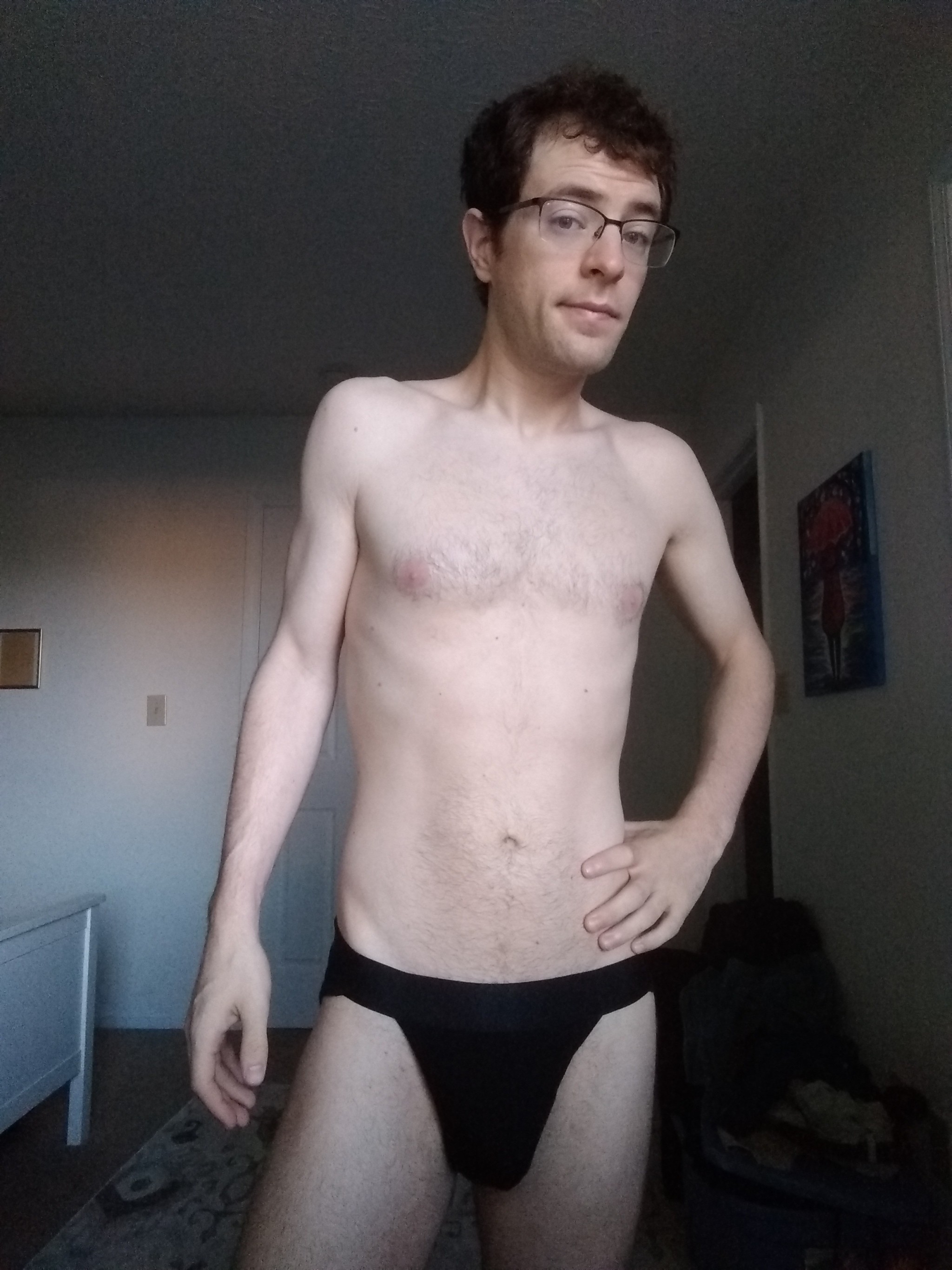 Porn photo bikinithonglover:Morning selfie in basic