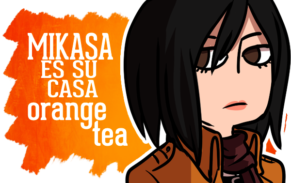 mari-sue:  I made Attack on TItan themed teas. Of course there are more characters